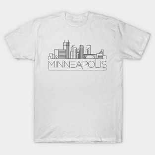 Minneapolis Minimal Skyline T-Shirt